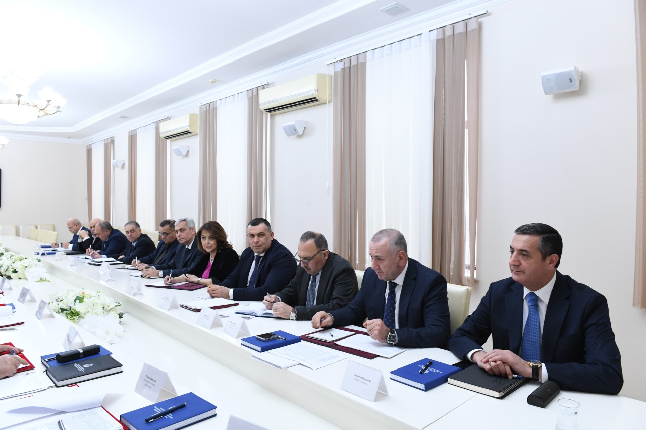 Rövşən Rzayev kollegiya iclası keçirdi - Tapşırıqlar verdi (FOTOLAR)